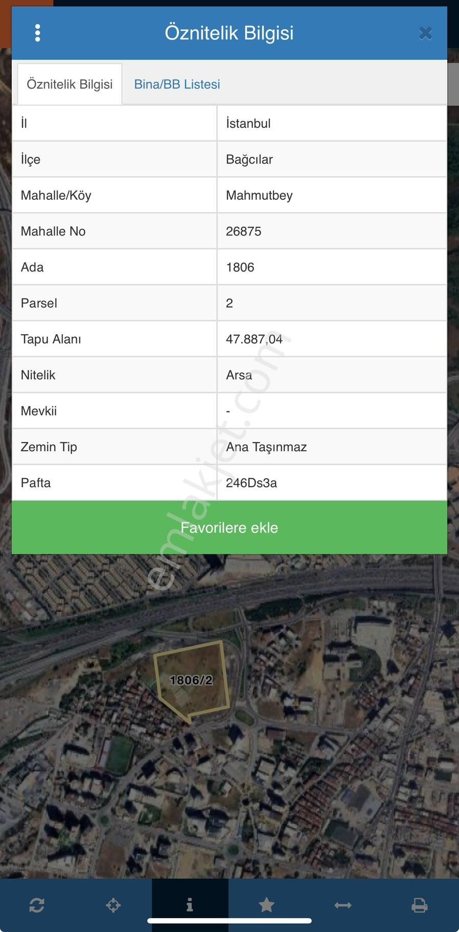 Arsev Den Mahmutbey Mia Bölgesi 24 M2 Boş Hisse - Görsel 3