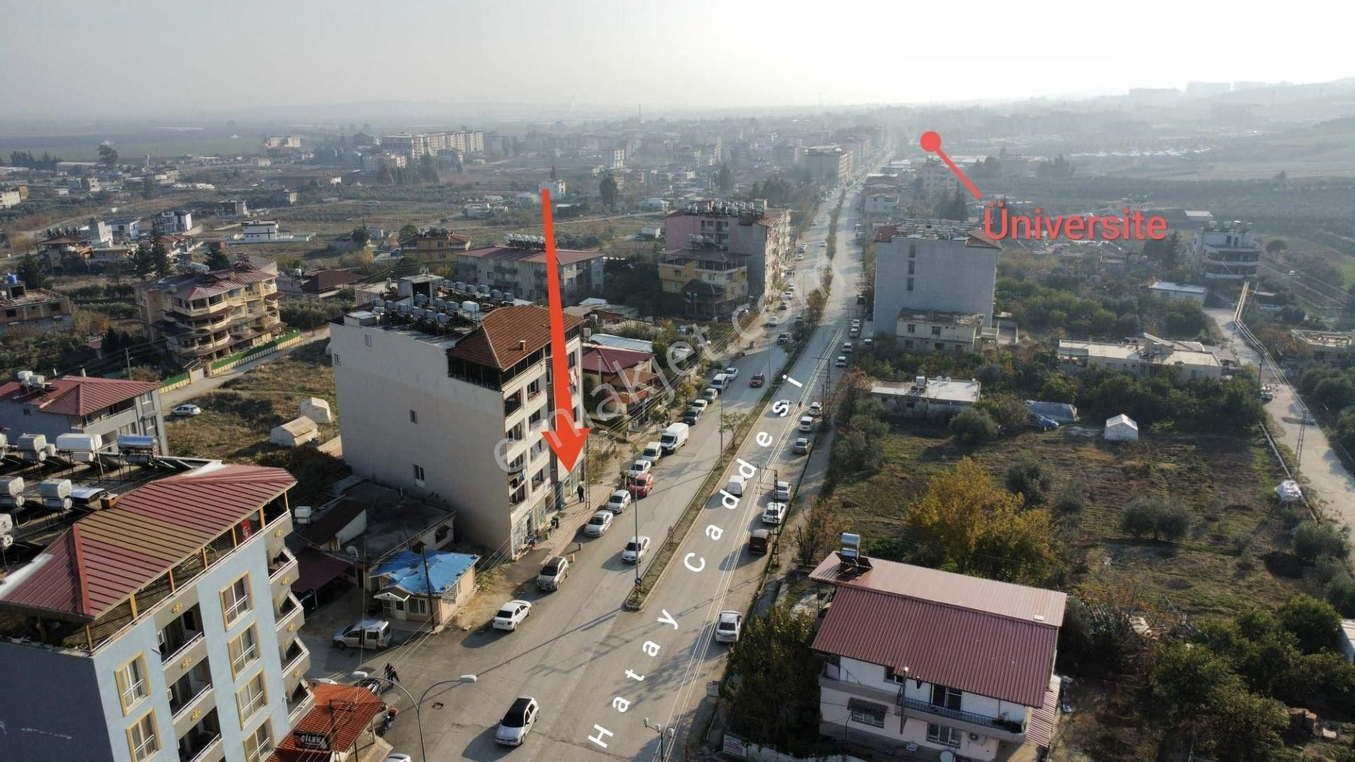 Antakya Serinyol Satılık Dükkan & Mağaza Üniversiteyle Huzurevi Arasında Geniş Dükkan