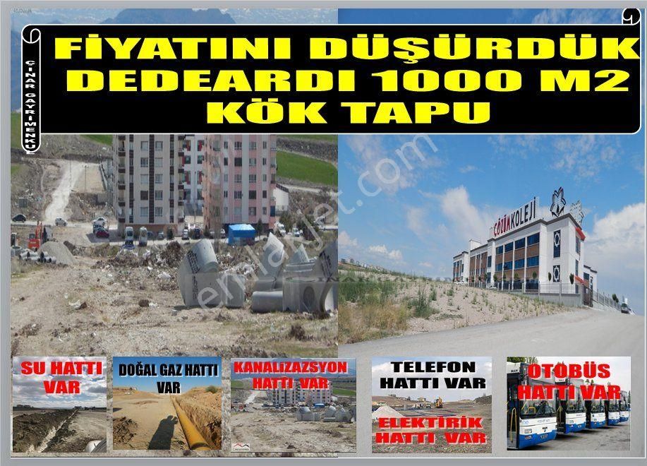 Keçiören Karşıyaka Satılık Konut İmarlı Bu Fiyatlara Son Fırsatlar Dedeardı Cadde Cepheli 1000 M2 Arsa