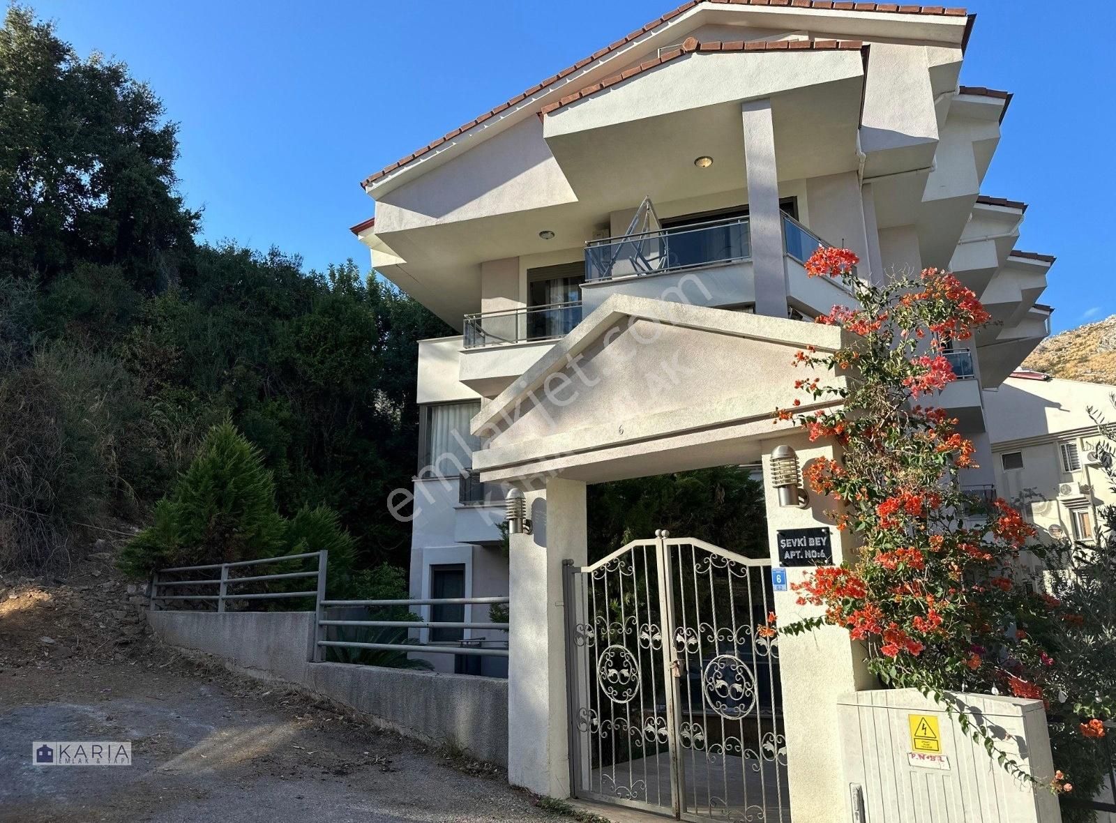 Marmaris Siteler Satılık Daire Siteler De Ormana Sıfır, Deniz Manzaralı, 3+1 Satılık Dublex