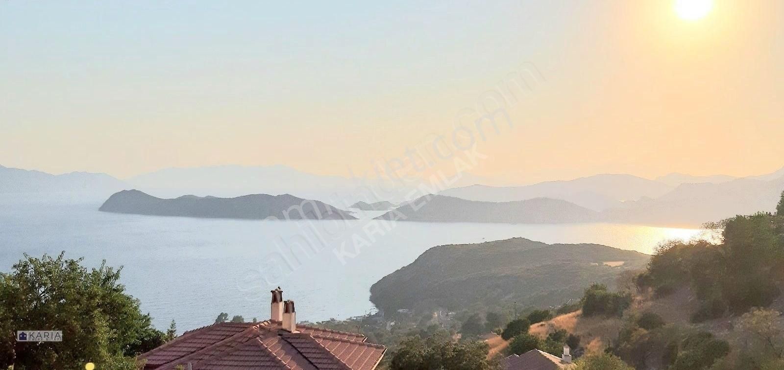 Marmaris Söğüt Satılık Müstakil Ev Söğüt Mahallesi 2+1 Deniz Manzaralı Satılık Müstakil Taş Villa