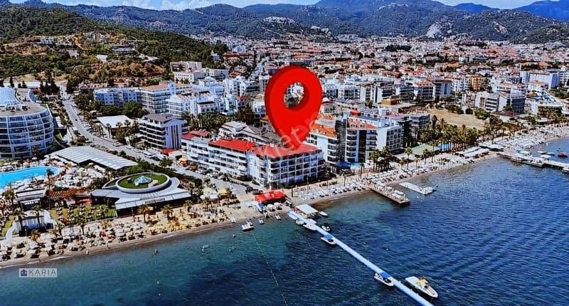 Marmaris Siteler Satılık Daire Denize Sıfır Eşsiz Deniz Manzaralı Asansörlü Daire