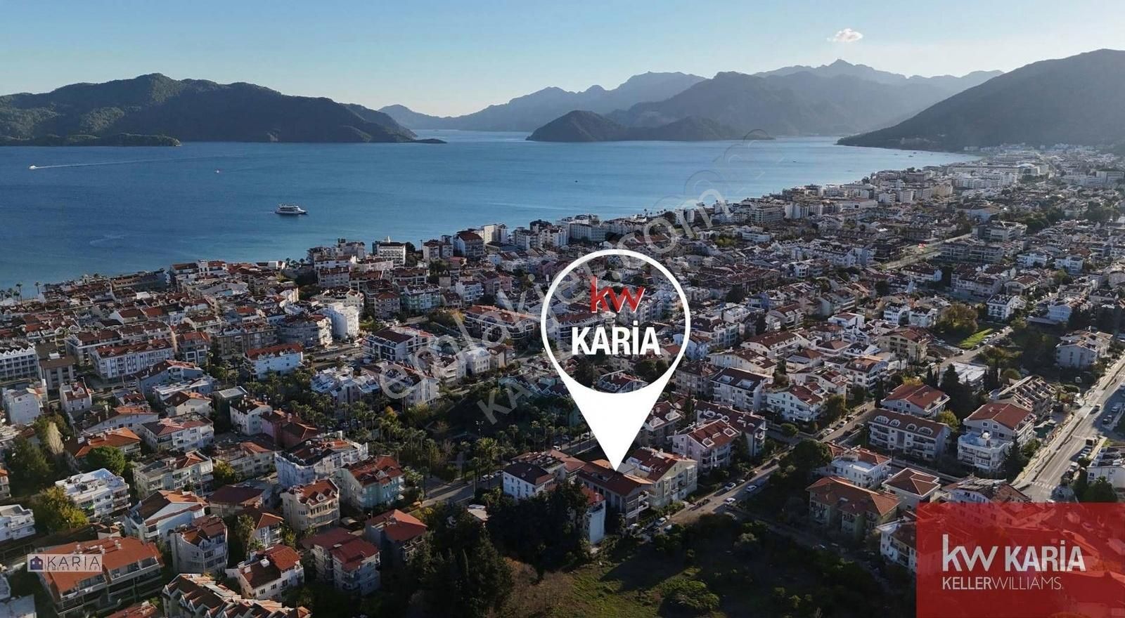 Marmaris Çıldır Satılık Daire Kw Karia'dan Tek Tapu 2 Daire Çıldır Mahallesinde