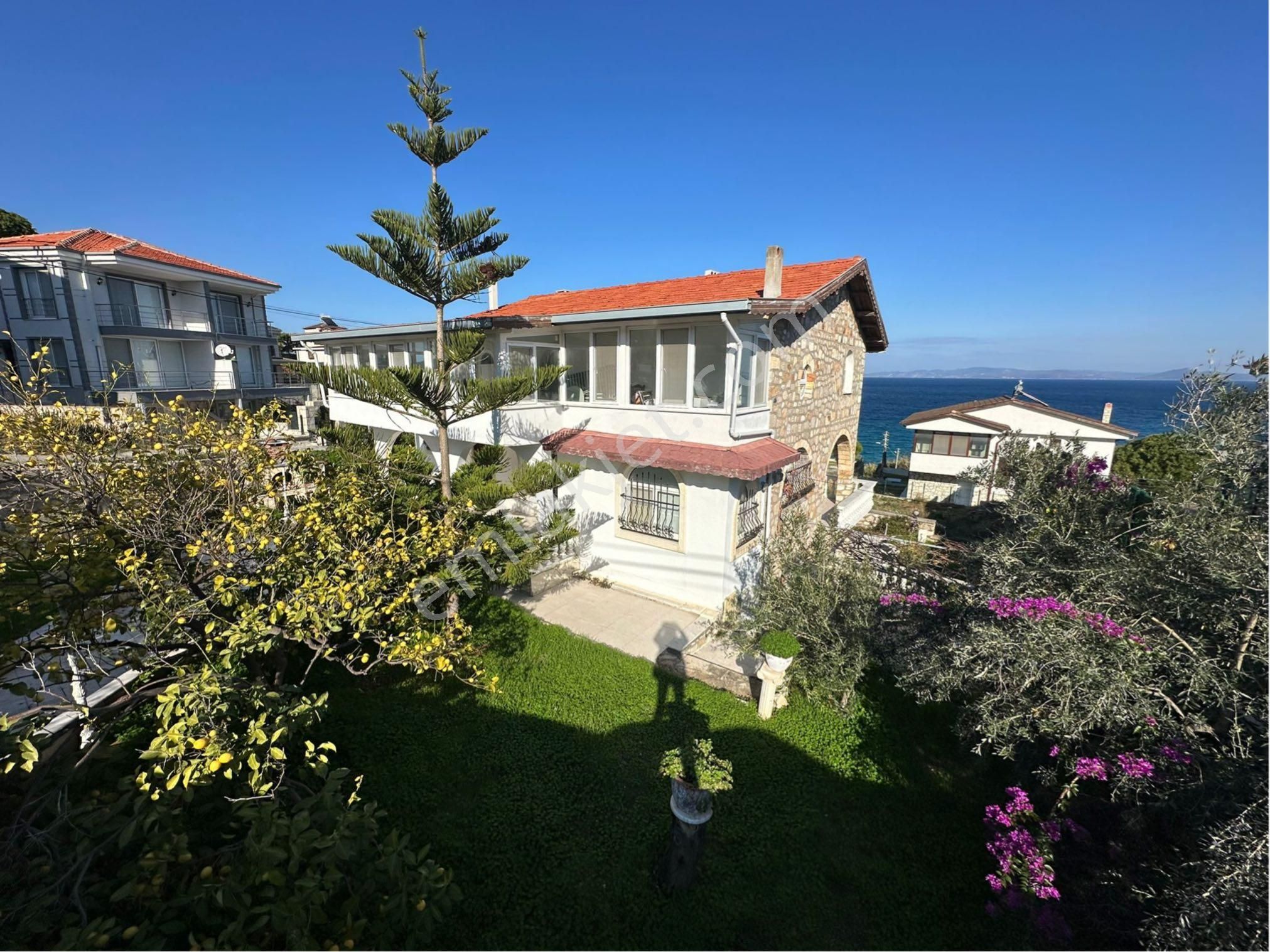 Karaburun Mordoğan Satılık Villa Mordoğan’da Deniz Manzaralı Müstakil Villa Fırsatı!