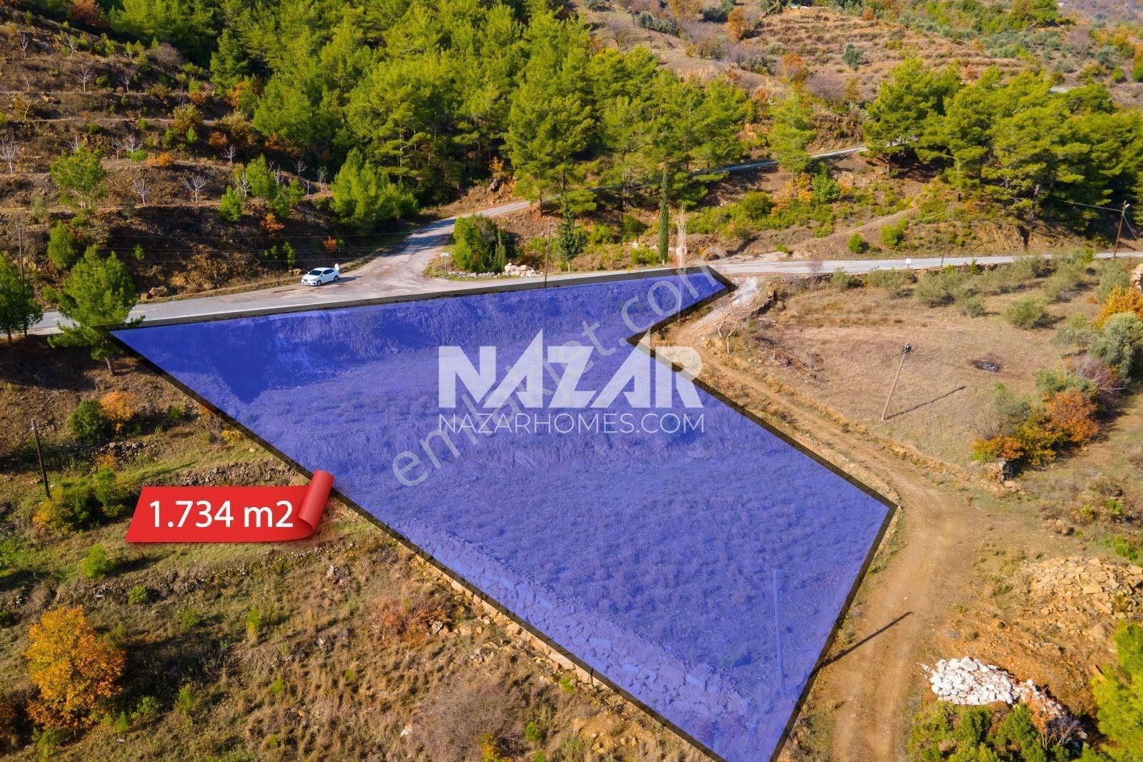Alanya Şıhlar Köyü’nde Satılık 1.734 M² Tarla - Görsel 7