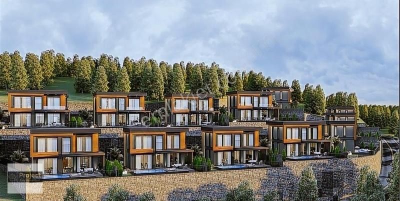 Başiskele Yuvacık Yakacık Satılık Villa C21 Projectten Panaromik Deniz Manzaralı Site İçi Müstakil Villa