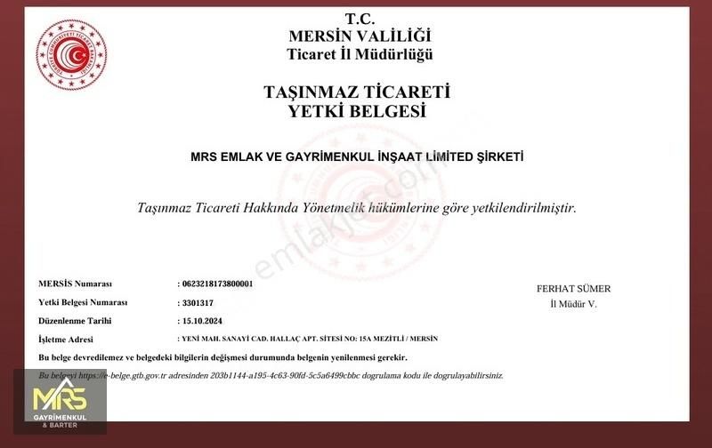 Mezitli Akdeniz Satılık Dükkan & Mağaza Mrs Gayrimenkulden Akdeniz Caddesi Üstü Satılık 112m2 Dükkan