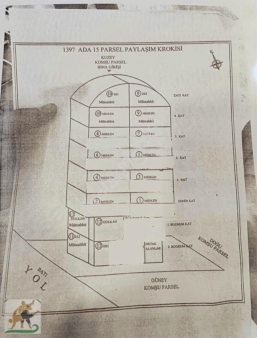 Muratpaşa Soğuksu Satılık Daire Proje'den 8.ay Teslim 2+1 ( 108 M2 )cadde Üzeri 3.kat Sıfır