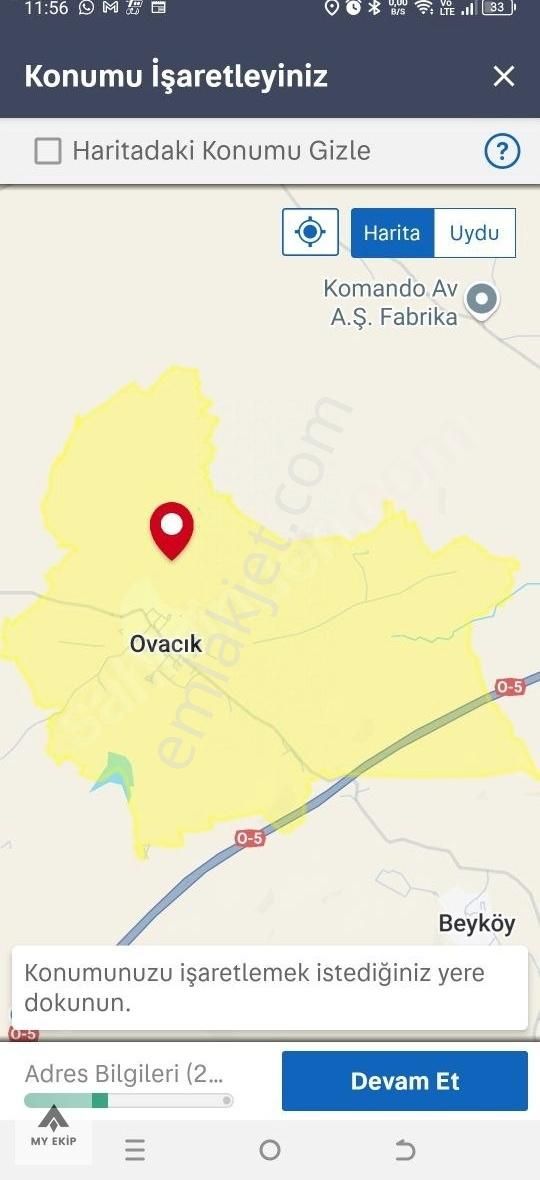 Karesi Ovacık Satılık Tarla My Ekipdenbalıkesir Karesi Ovacıkda Tamdikdötgen Yolacephearazi