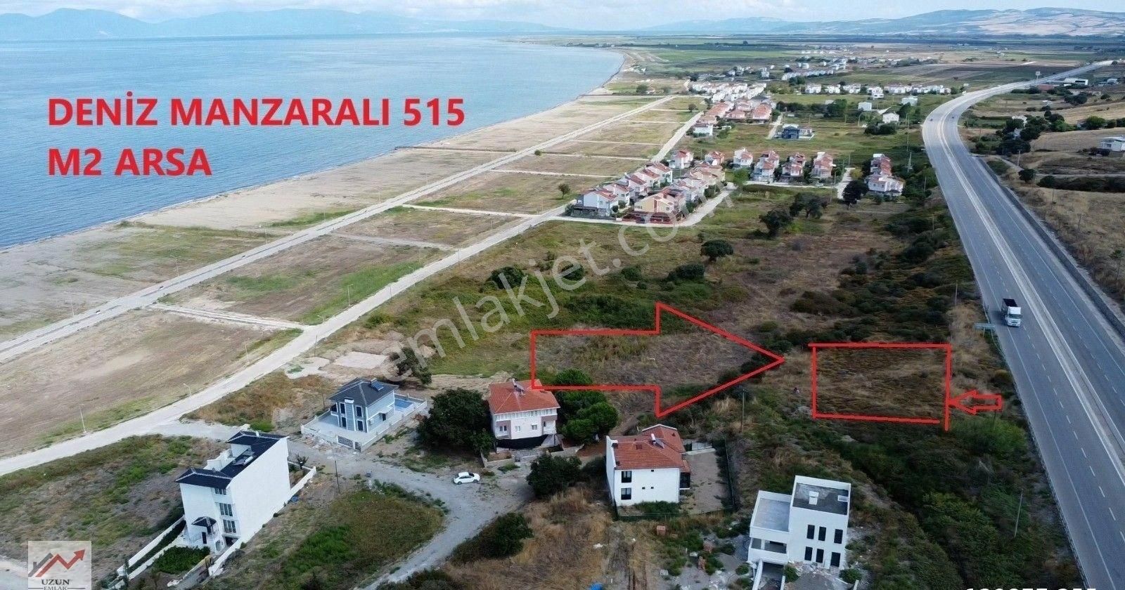 Gönen Altay Satılık Konut İmarlı Balıkesir Gönen Denizken'te Denize 200 Mt Mesafede Villa Arsası