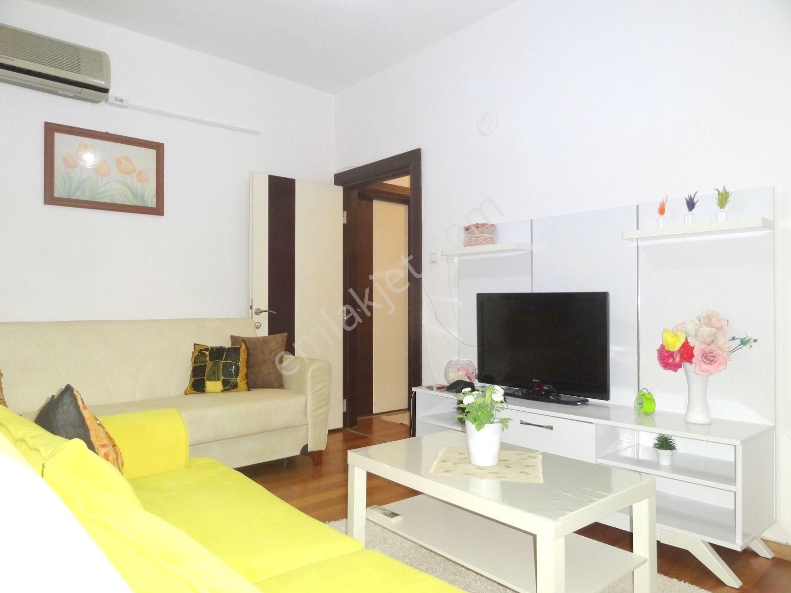 Alanya Mahmutlar Kiralık Daire Alanya Mahmutlar Kestel Sınırı Özlem Kent Sitesi 1+1 Ayrı Mutfak Full Eşyalı