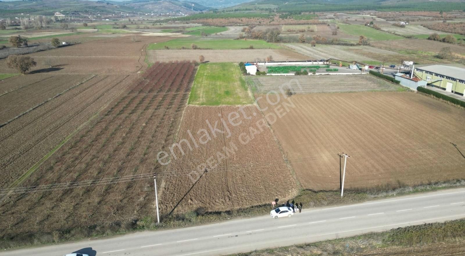 Mudanya Çekrice Satılık Tarla Mudanya Cekricede Asvalta Cephe