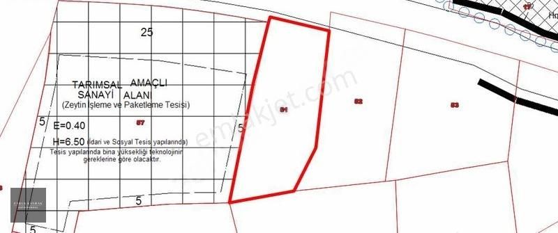 Akhisar Reşat Bey Satılık Sanayi İmarlı Faruk Kayrak'tan Akhisar'da 2485 M2 Tarımsal Sanayi İmarlı Arazi