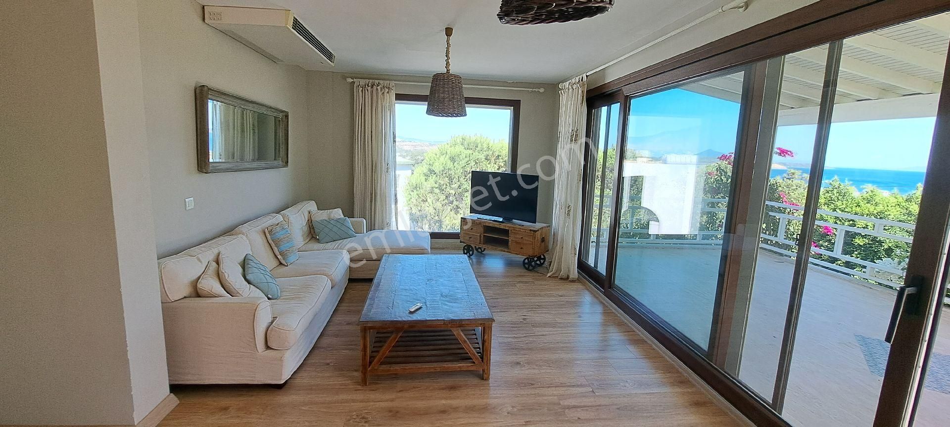 Bodrum Yahşi Kiralık Daire Bakımlı Yıllık Dubleks Çapa Tatil Köyü