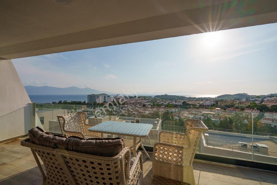 Kusadasi-vista Blue Sit-deniz Manzaralı-satılık-lux Daire 2+1