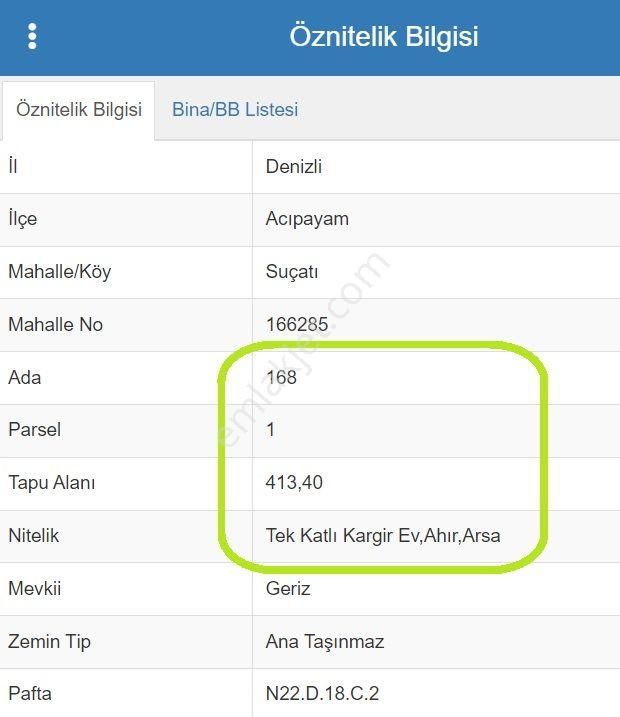 🦋lobby Fortis'ten Satılık Acıpayam Suçatı'da 413 M² Ev, Ahır Ve Bahçe🦋 - Görsel 15