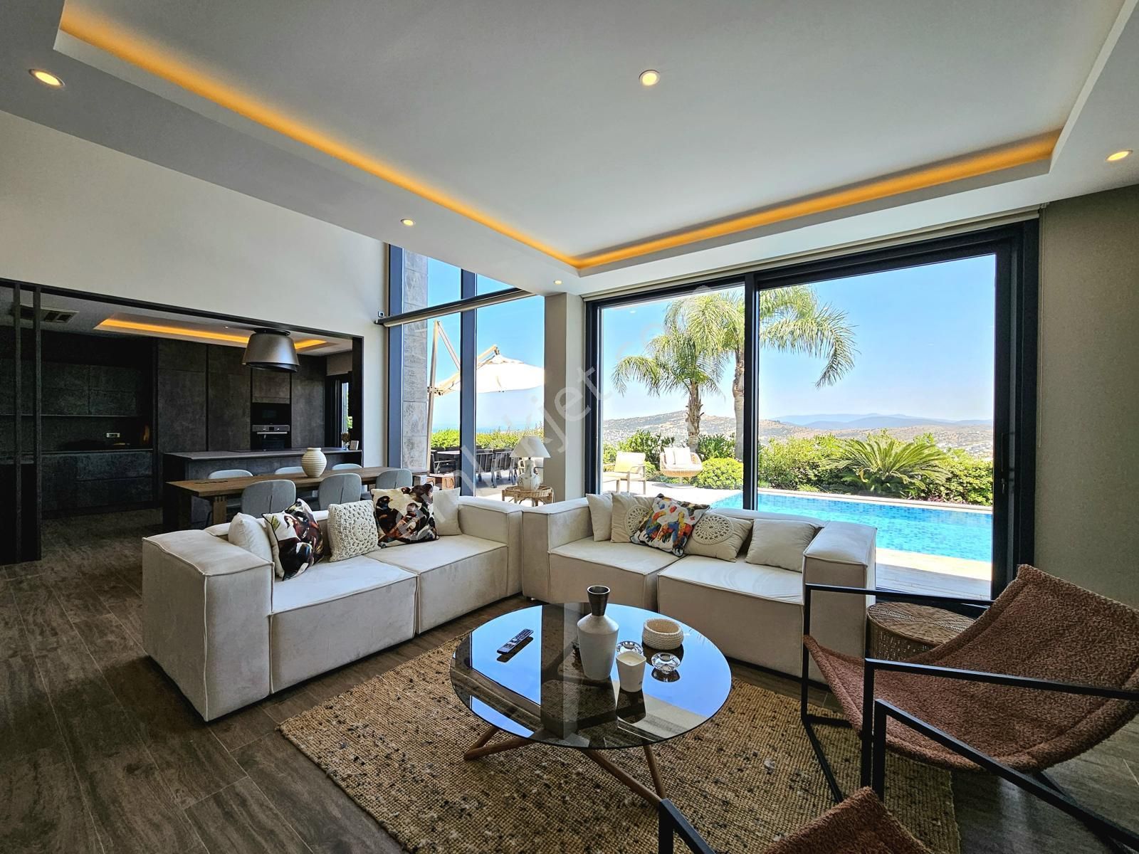 Bodrum Gündoğan'da Satılık Full Deniz Manzaralı 4+1 Villa - Görsel 15