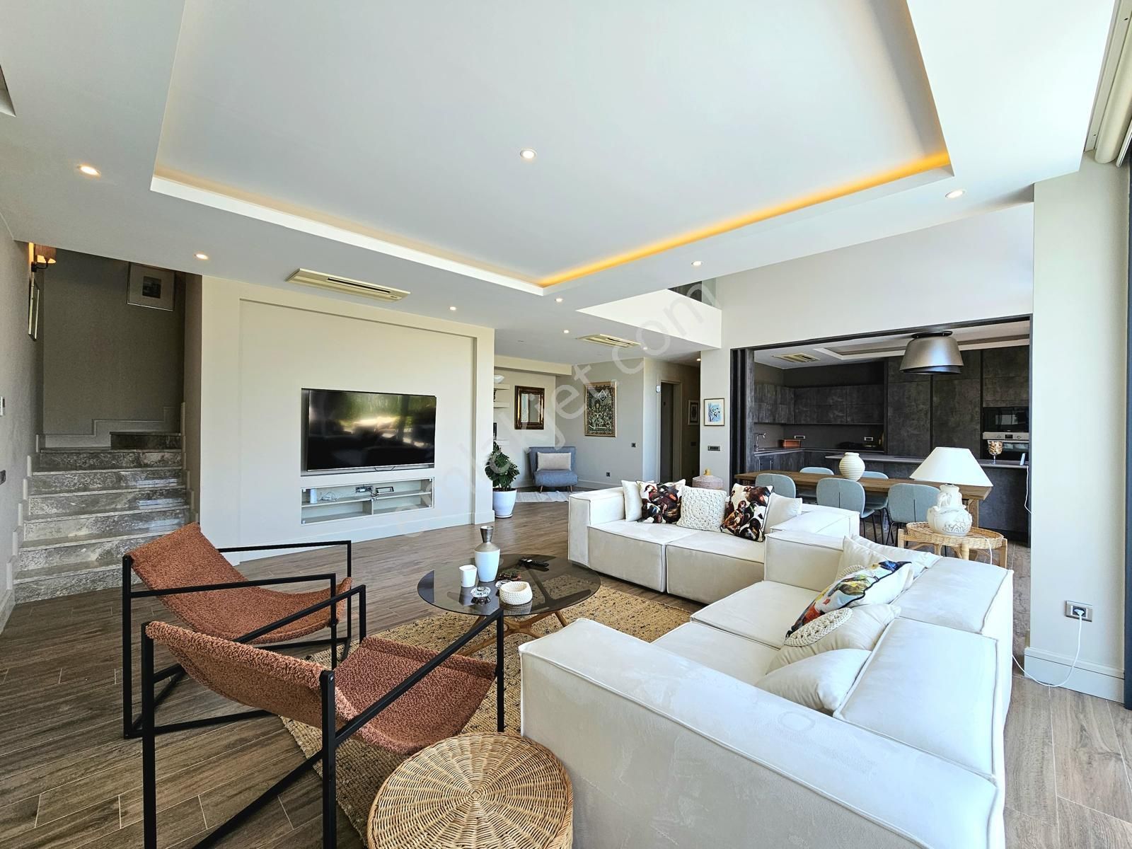 Bodrum Gündoğan'da Satılık Full Deniz Manzaralı 4+1 Villa - Görsel 16