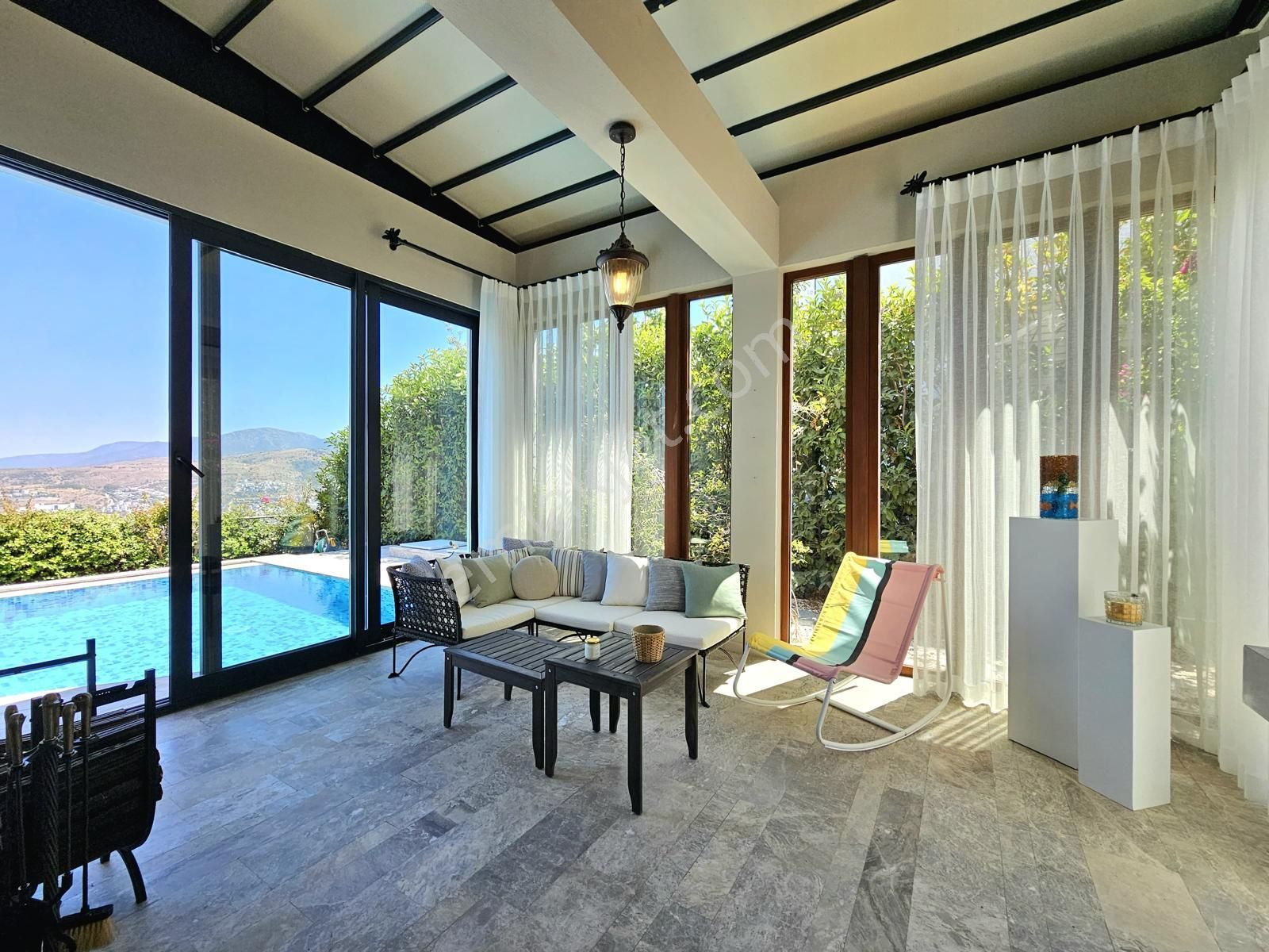 Bodrum Gündoğan'da Satılık Full Deniz Manzaralı 4+1 Villa - Görsel 8