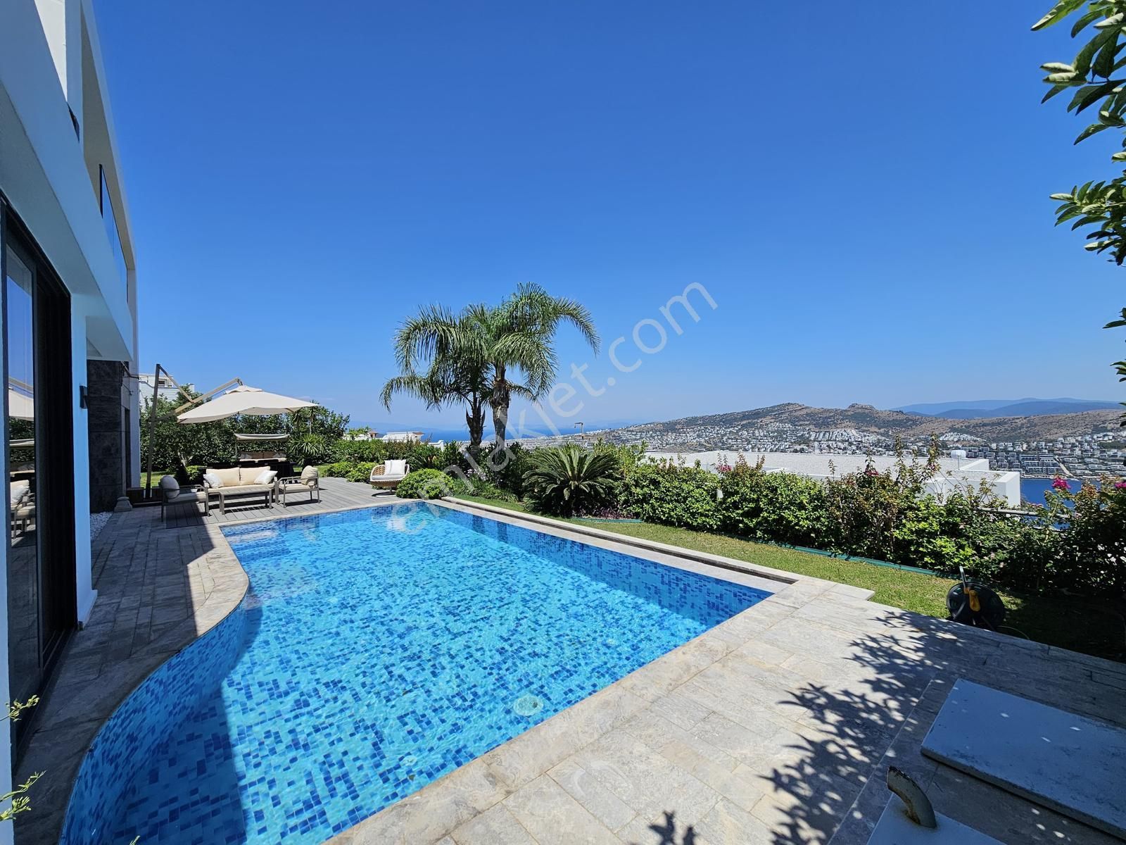 Bodrum Gündoğan'da Satılık Full Deniz Manzaralı 4+1 Villa - Görsel 4