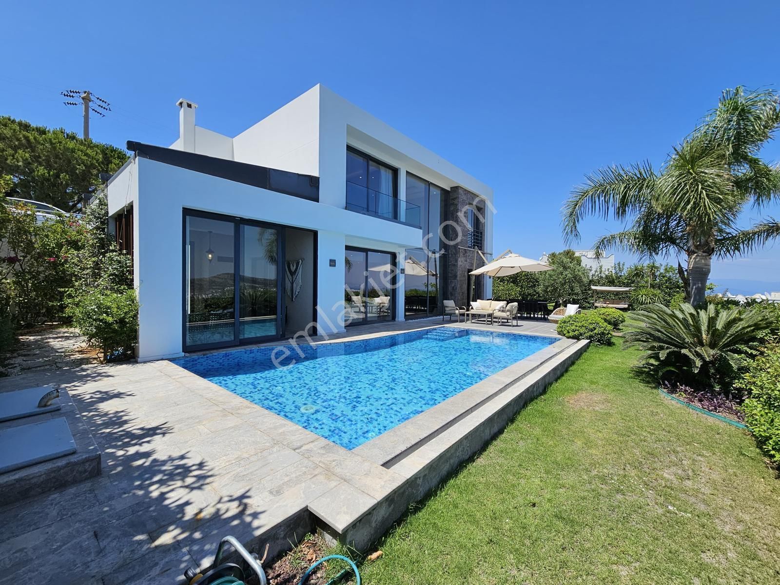 Bodrum Gündoğan'da Satılık Full Deniz Manzaralı 4+1 Villa - Görsel 3