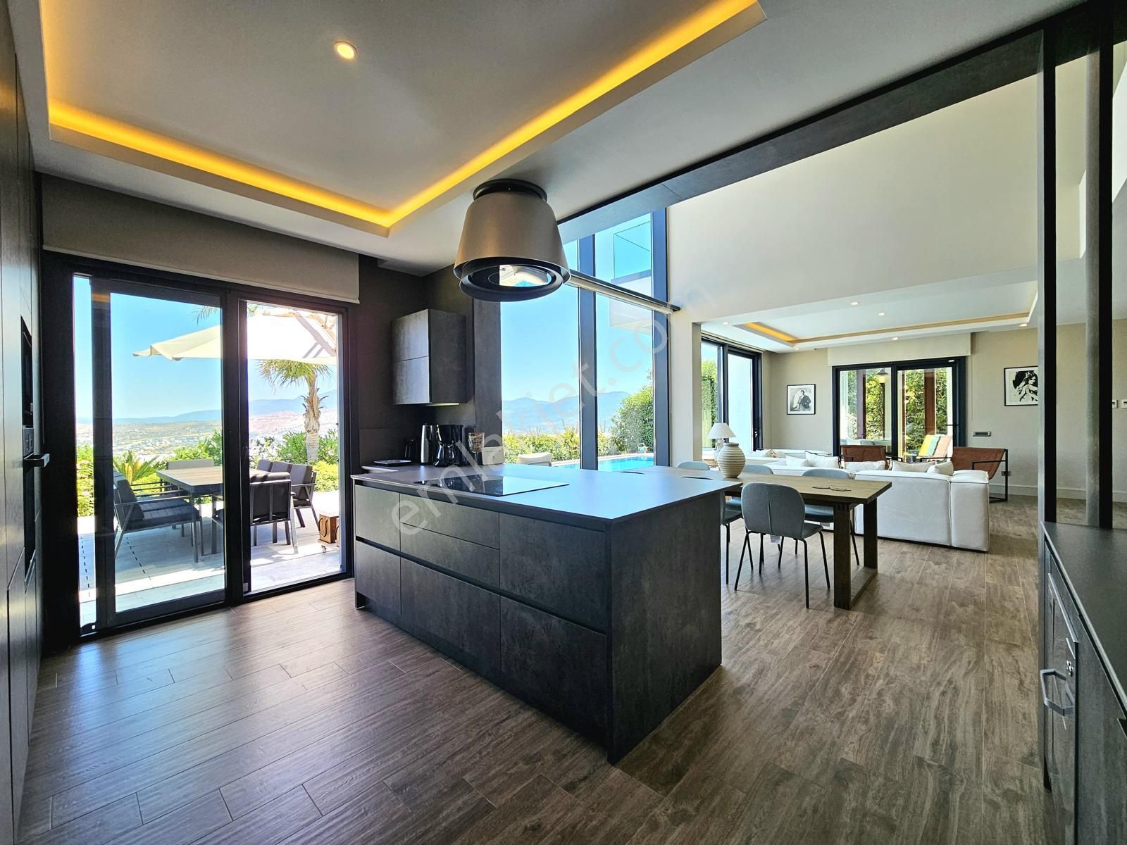 Bodrum Gündoğan'da Satılık Full Deniz Manzaralı 4+1 Villa - Görsel 17