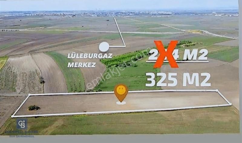 Lüleburgaz Eskibedir Köyü Satılık Tarla Lüleburgaz Eskibedir'de 325 M2 Çaplı Muvafakatnameli Yatırımlık