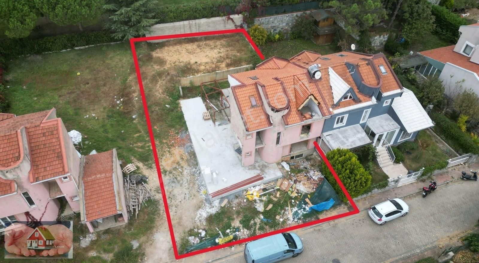 Sarıyer Uskumruköy Satılık Villa Kurtoğlu'ndan Uskumruköy Arıköy'de Satılık Natamam D Tipi Villa