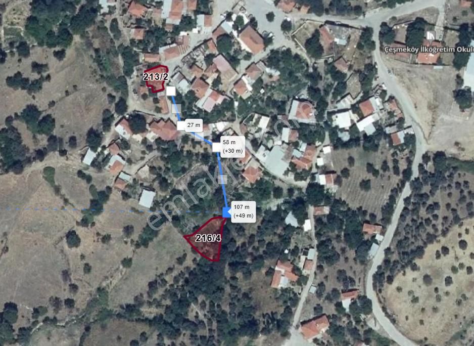 Koçarlı Çeşmeköyde Köy Evi Ve Bahçe İki Tapu Tek Fiyat - Görsel 14