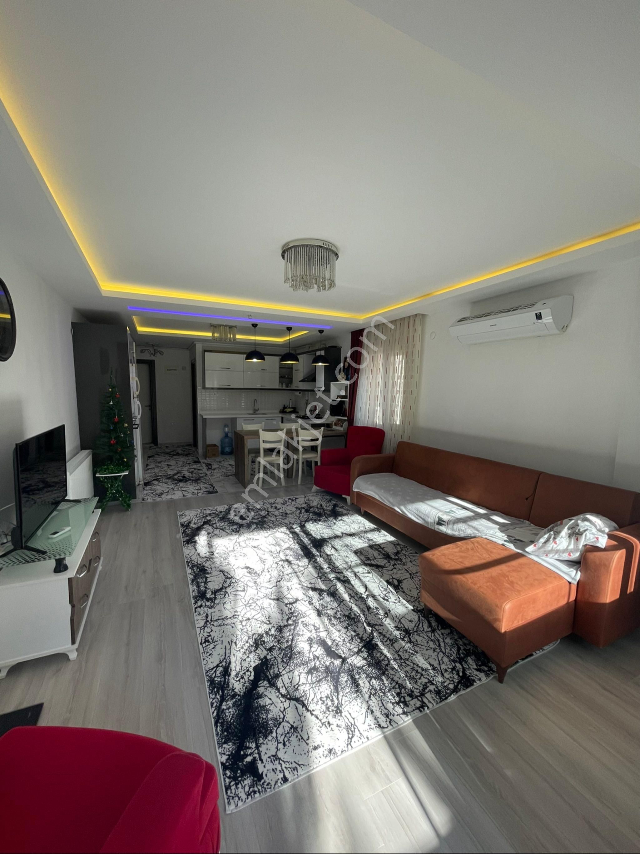 Havuzlu Doğalgazlı Sitede Satılık 1+1 Daire - Görsel 26