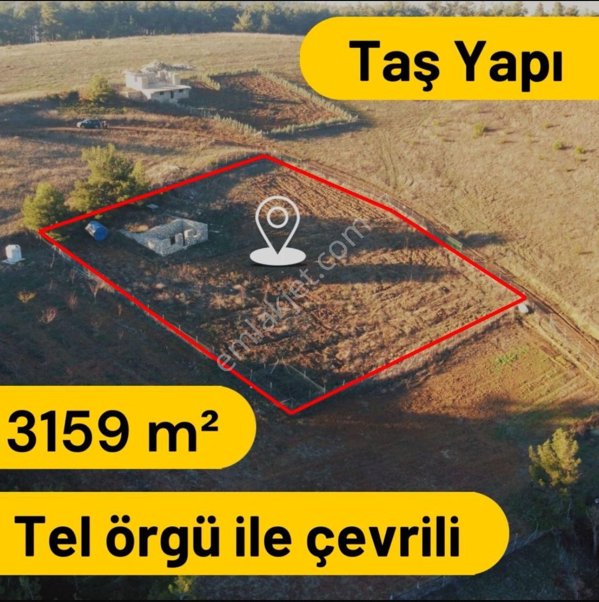 Nilüfer Çalı Satılık Tarla Nilüfer Çalı Mahallesinde Yola Cephe 3159 M2 Satılık Tarla