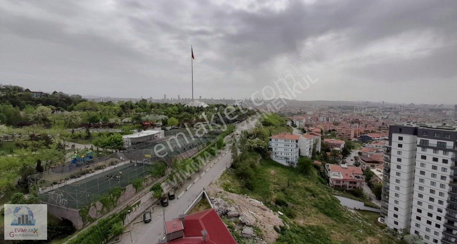 Çankaya Çamlıtepe Satılık Daire Evimmax'dan Kınacı Panoramada 4+1 Masrafsız Lüks Site Dairesi