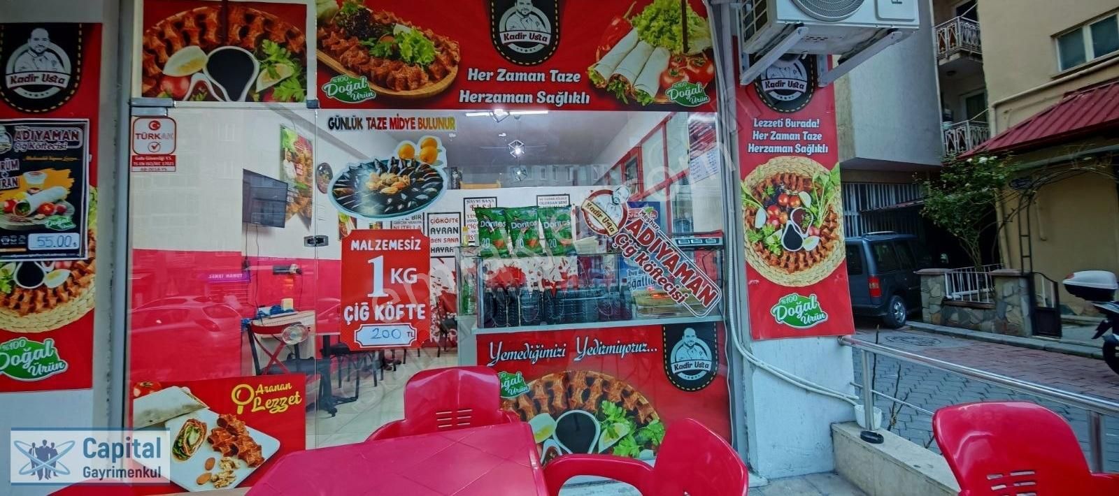 Denizli Pamukkale Devren Restaurant İnönü Cadde'de *devren Kiralık Fırsat Çiğ Köfte Salon Restorant