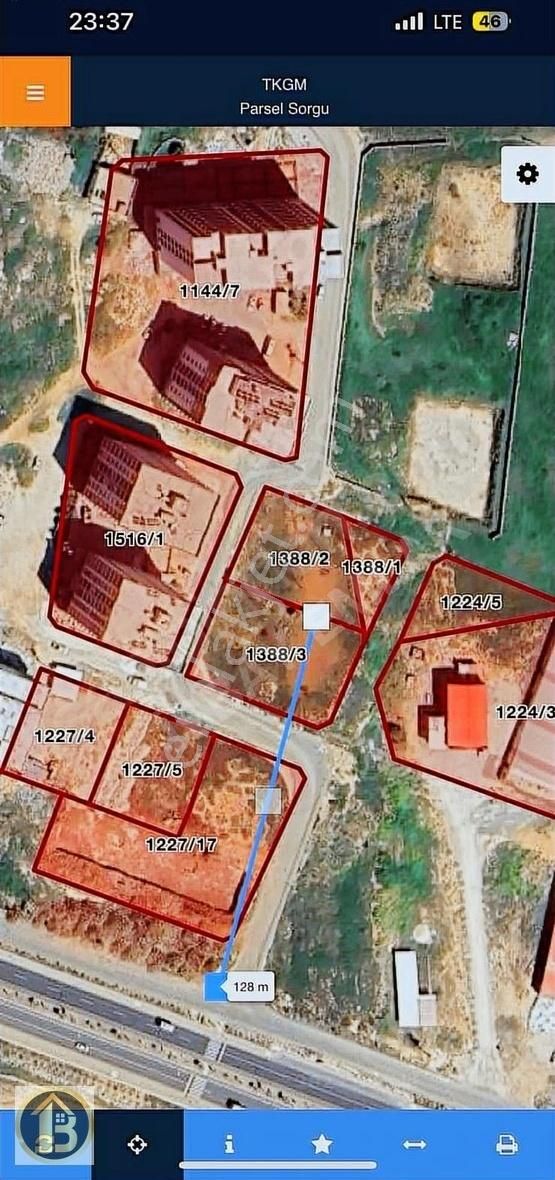 Artuklu Nur Satılık Konut İmarlı Diyarbakır Yolunda Satılık 677 M2 İmarlı Arsa