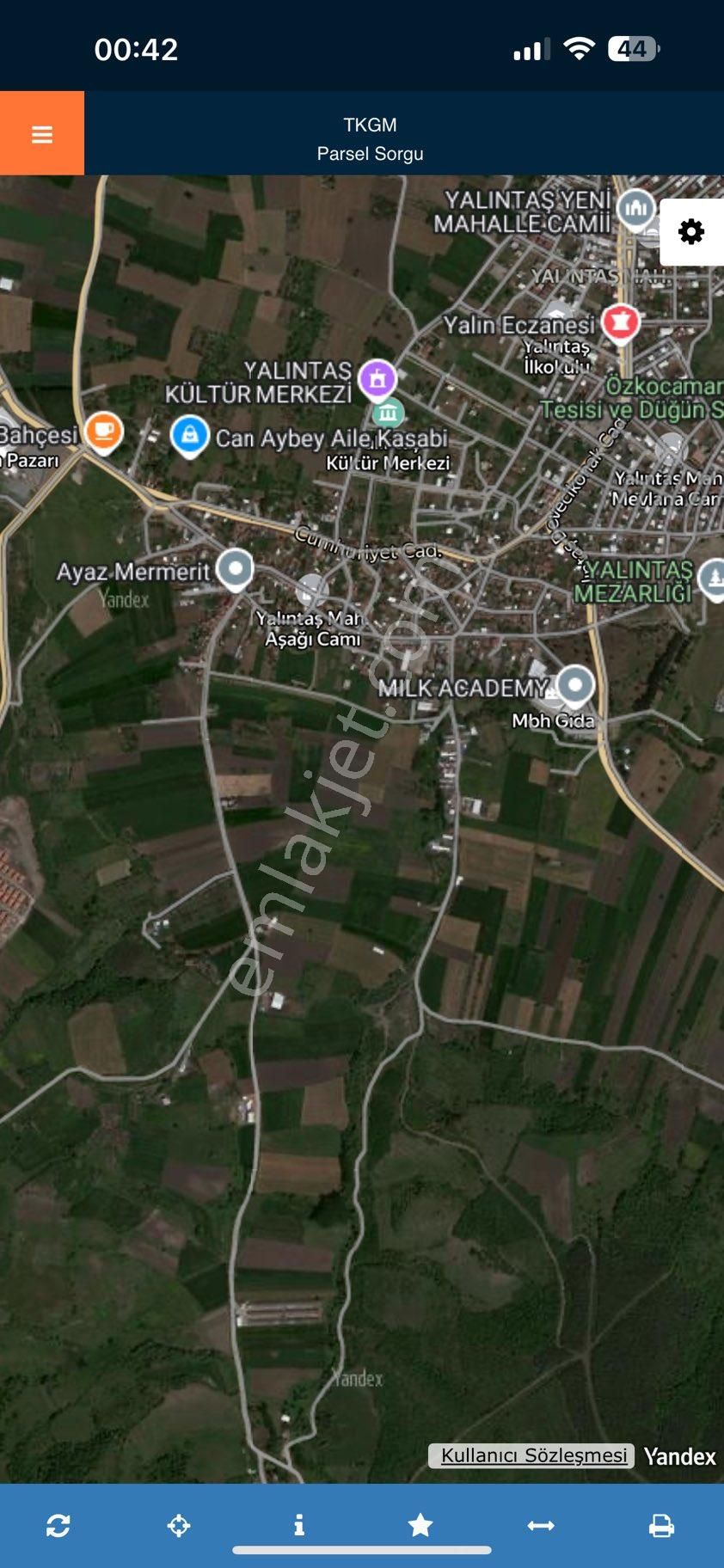 Yetiş Emlaktan Yalıntaş Mahallesinde 15 Dönüm Çiftlik İçin Uygun Arazi - Görsel 3