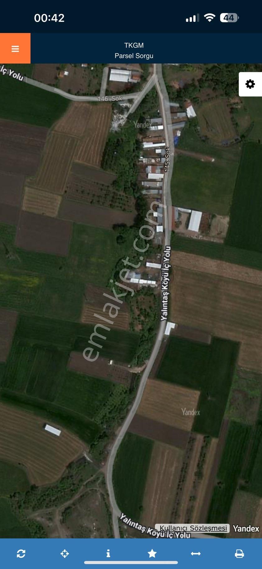 Yetiş Emlaktan Yalıntaş Mahallesinde 15 Dönüm Çiftlik İçin Uygun Arazi - Görsel 4