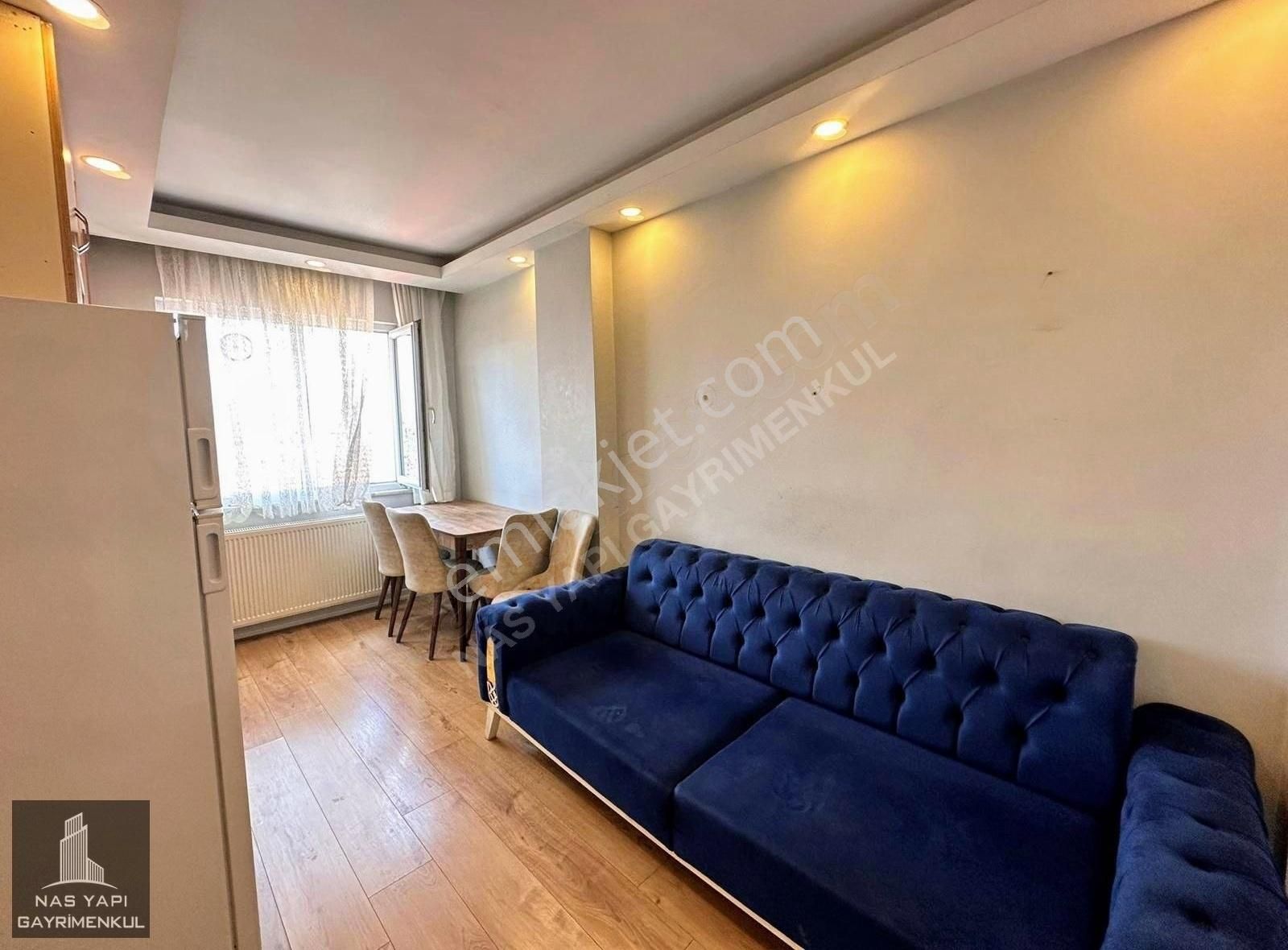 Kağıthane Harmantepe Kiralık Daire Nas Yapı'dan Merkezi Konumda 2+1 Full Eşyalı Caddeye Yakın