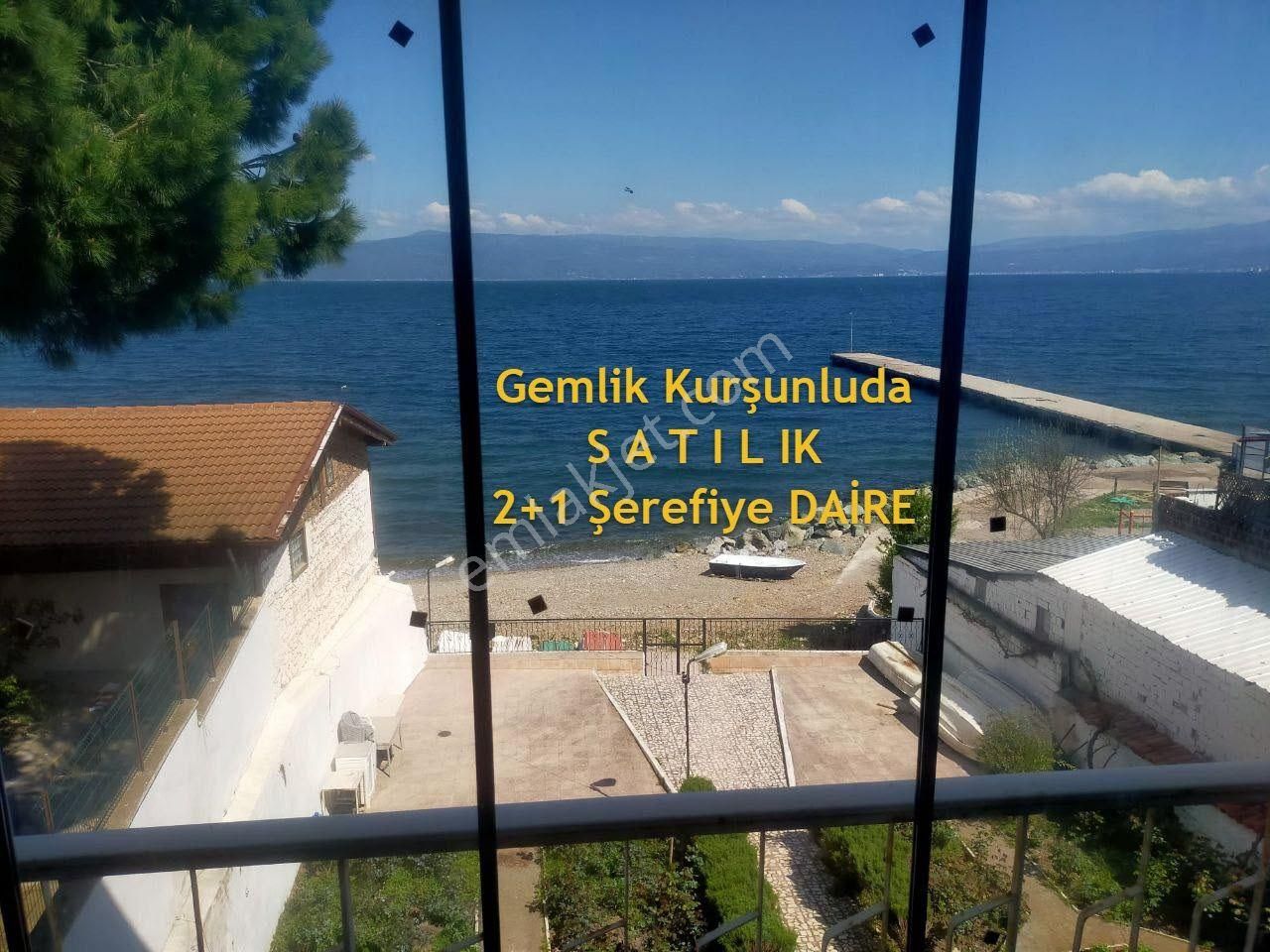 Gemlik Kurşunlu Satılık Daire Bursa Gemlik Kurşunlu,da Satılık Denize Sıfır Sitede 2+1 Şerefiye Daire