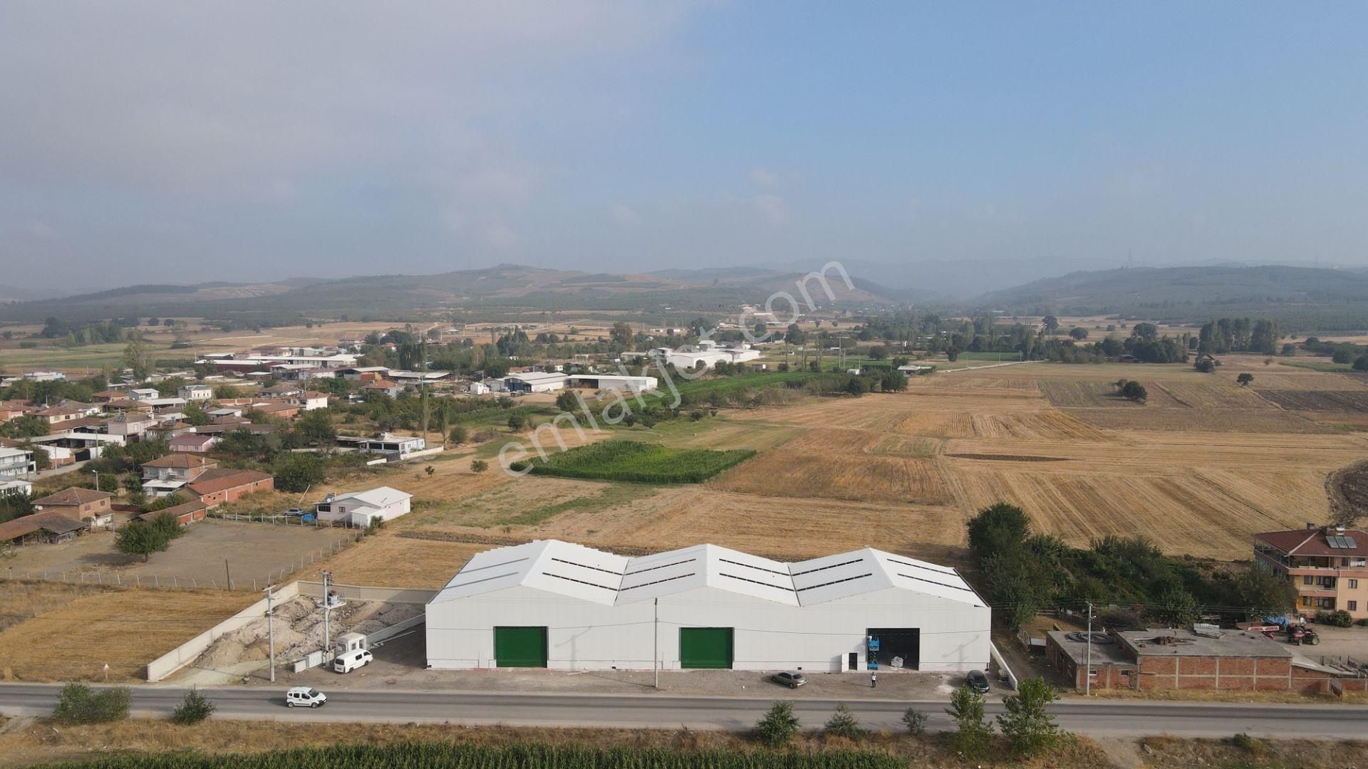 Mudanya Çekrice Satılık Depo Mudanya Çekrice'de 1450m2 Kapalı 700m2 Açık Antre Depo