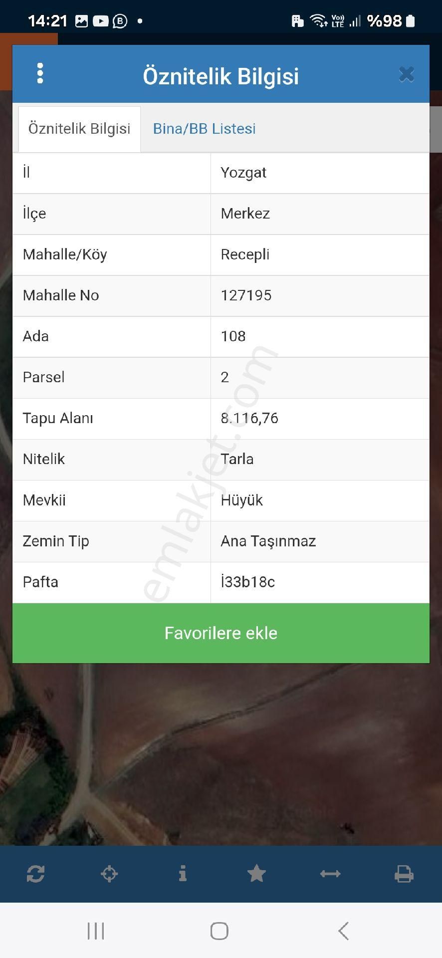 Yozgat Merkez Recepli Köyü Satılık Tarla Net Group Yozgat Merkez Recepli Köyü Satılık Tarla