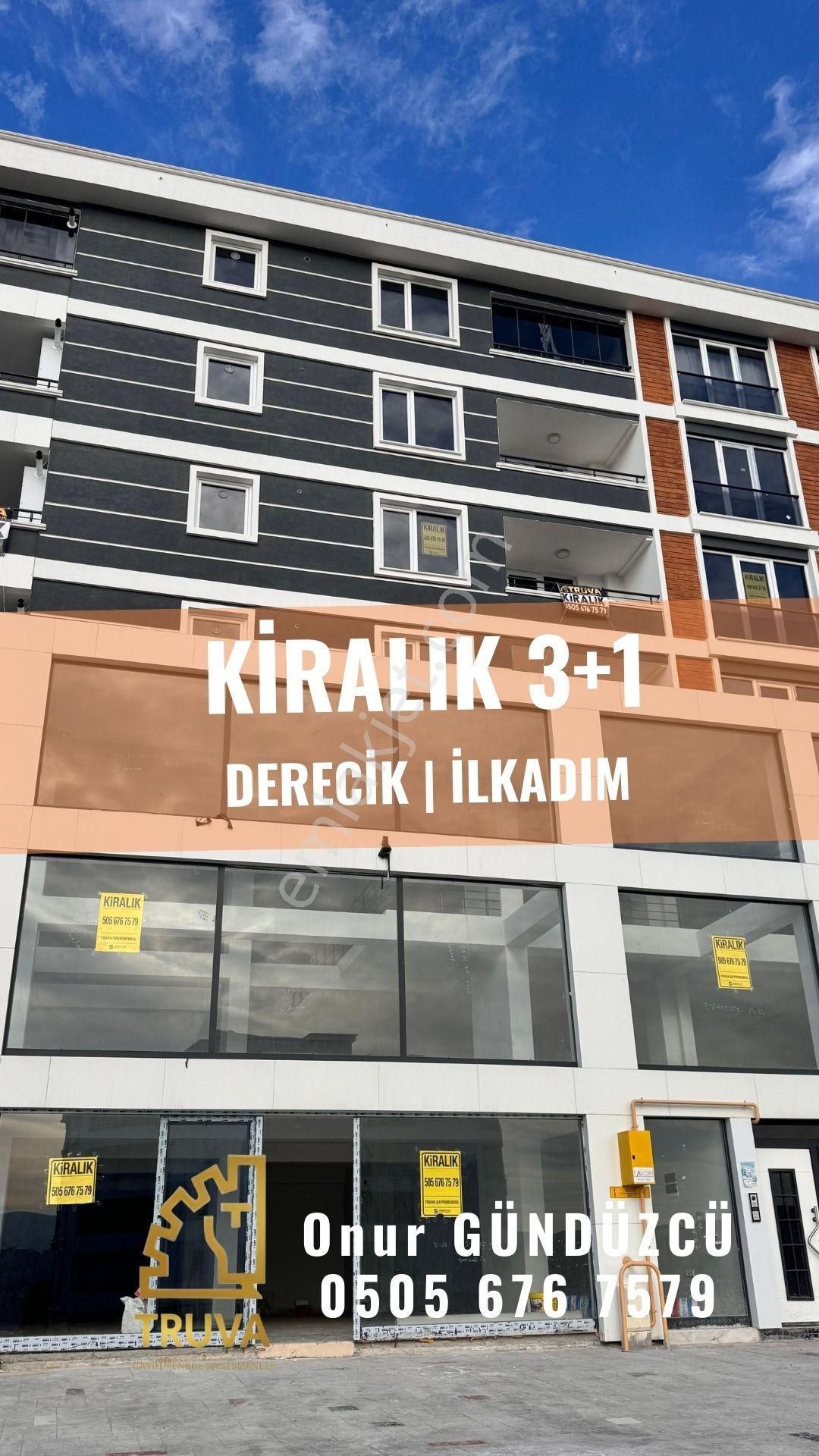 İlkadım Derecik Kiralık Daire Truva'dan Bulvara Cephe Kiralık 3+1 Daire