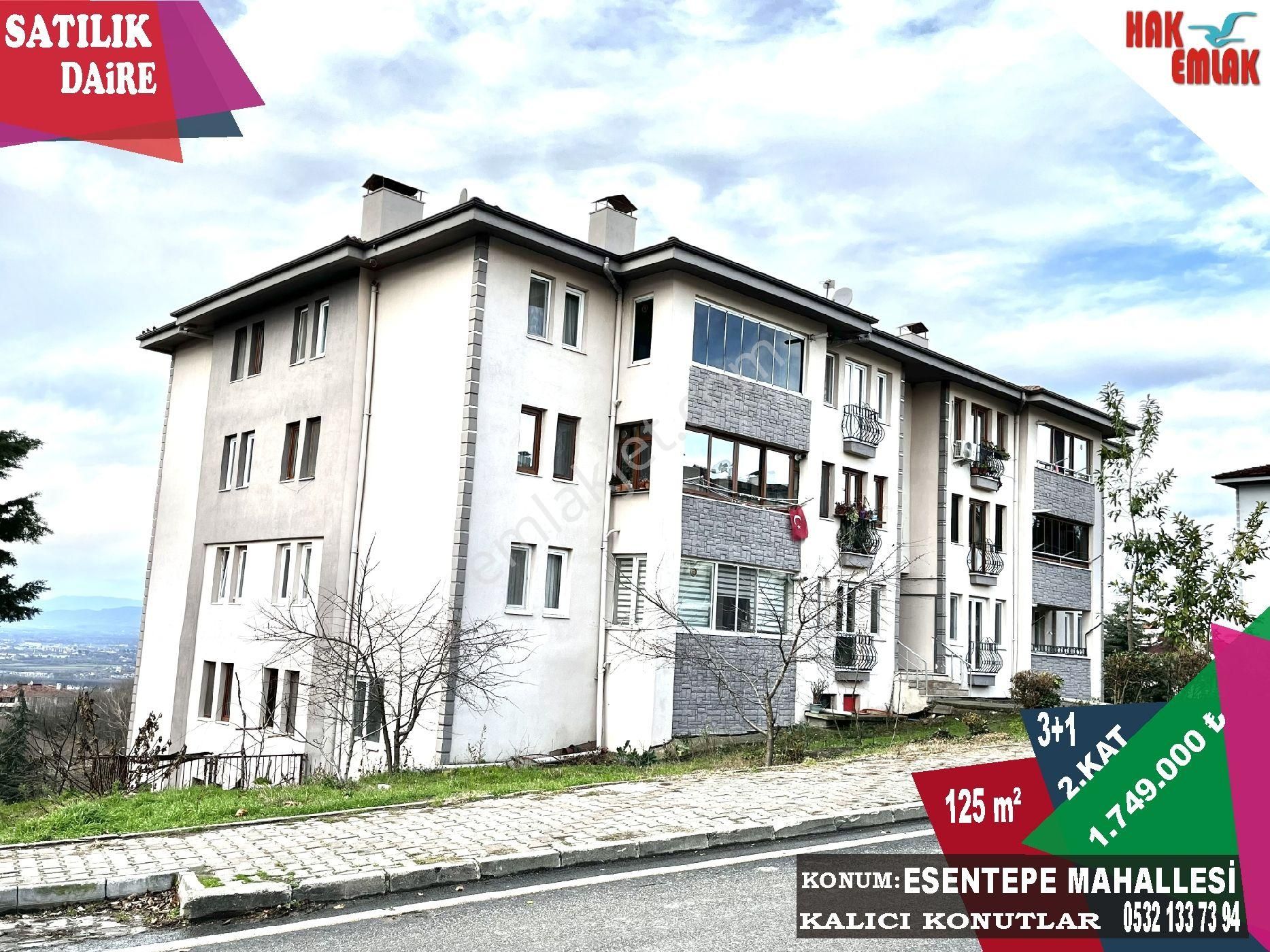 Düzce Merkez Esentepe Satılık Daire Hak Emlaktan Esentepe De Satılık Düzce Manzaralı 3+1 Daire