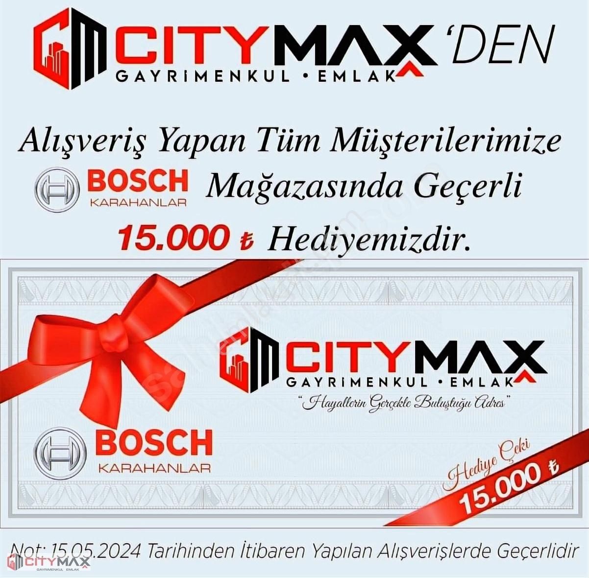 Çarşamba Çay Satılık Daire Cıtymax'tan Adaparkta 2+1