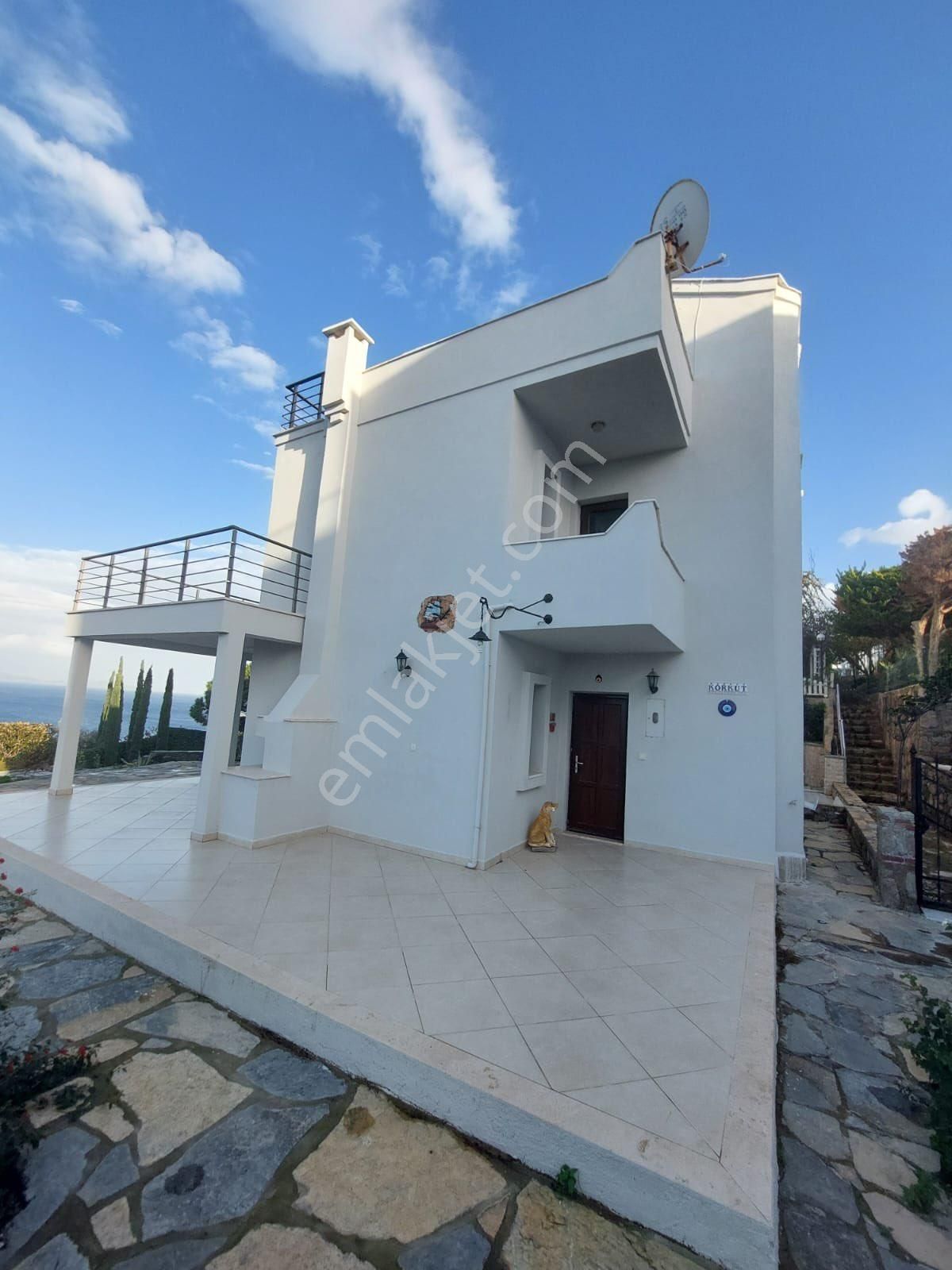 Türkbükü Sanatcılar Sitesi Ön Sıra Full Deniz Manzaralı Yeni Yapılı