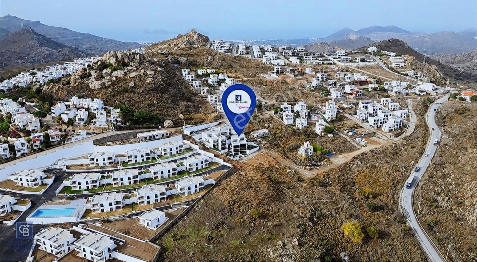 Bodrum Bağla'da Deniz Manzaralı Dubleks - Görsel 26