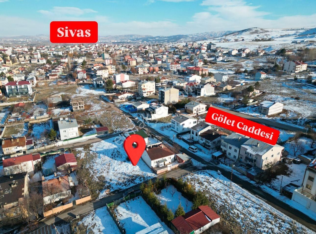 Sivas Merkez Karşıyaka Satılık Villa İmarlı Sivas Gmt Emlak'tan Karşıyakasatlık Villa İmarlı 305m2uygun Arsa