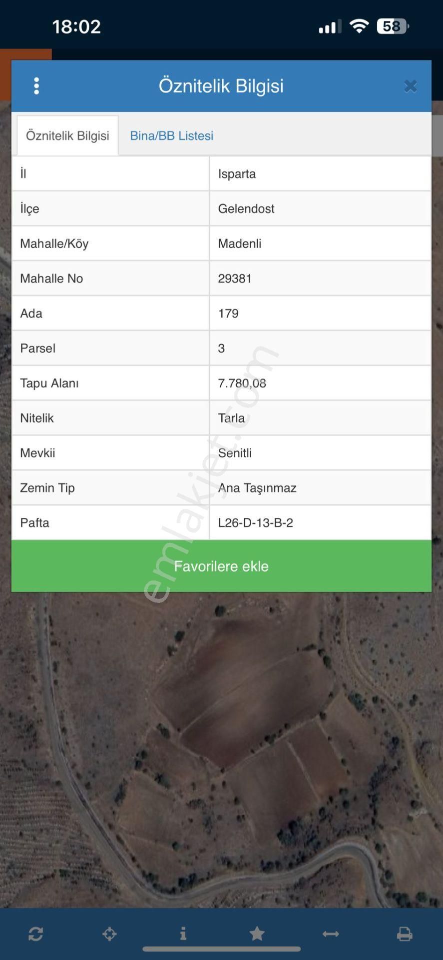 Gelendost Madenli Köyü Satılık Tarla Gelendost/madenli 7.780 M2 Satılık Tarla Bu Fırsat Kaçmaz