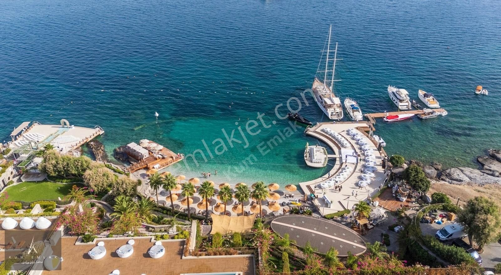 Bodrum Gümbet Satılık Daire Bodrum Bitez Asarlık Caresse Residence'da Satılık Daire