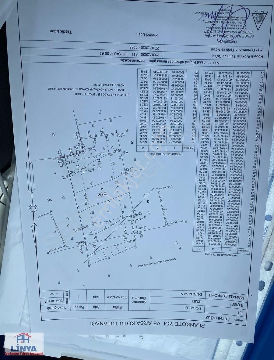 Kocaeli İzmit Alikahyada Satılık 3 Kat İmarlı Arsa - Görsel 12