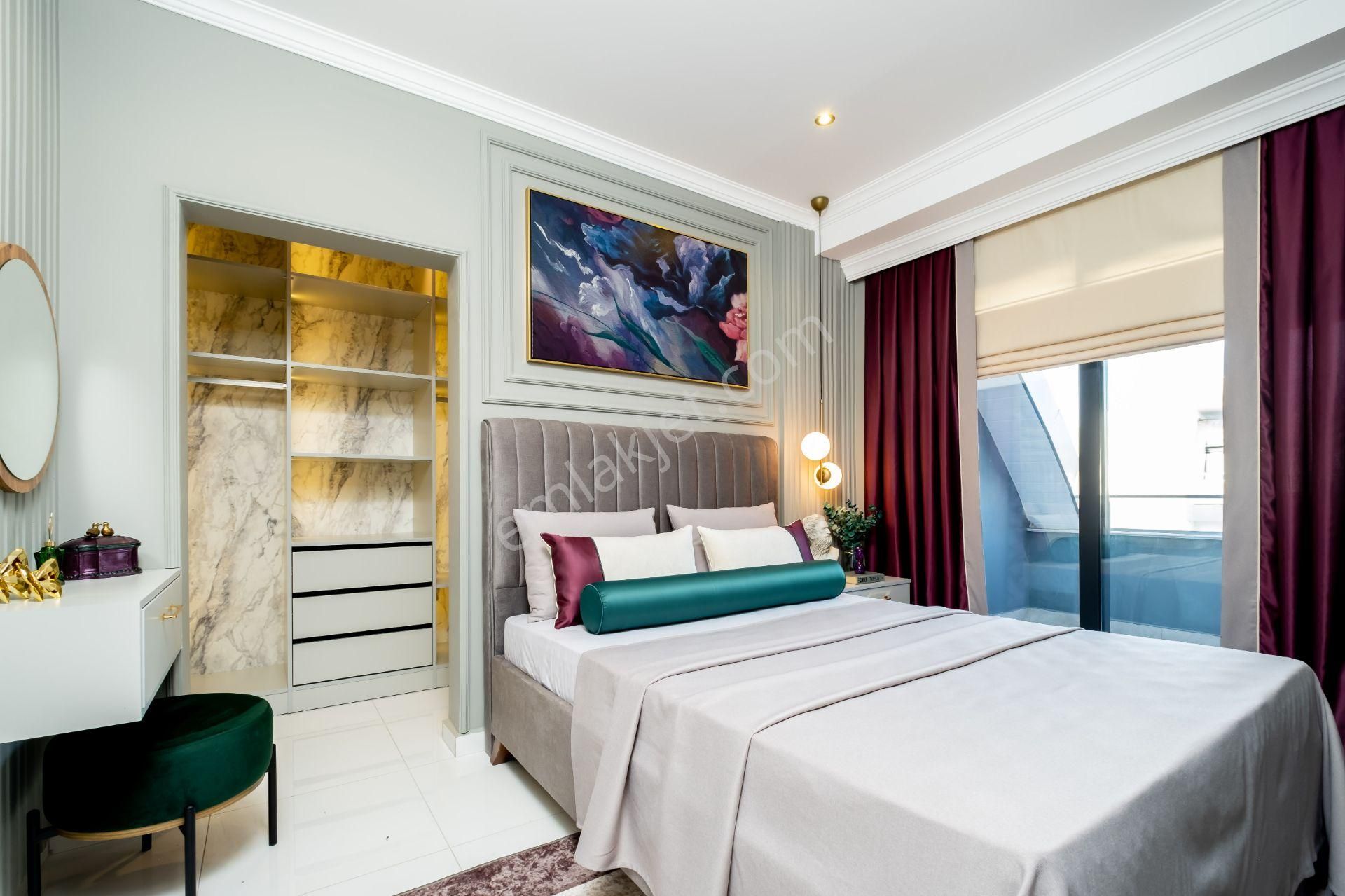 Alanya Oba Mah.aktiviteli Full Eşyalı Satılık 3+1 Dubleks Daire - Görsel 18